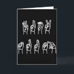 Tarjeta Sutil camiseta de tanque de lenguaje de señas Asl<br><div class="desc">Sutil camiseta de tanque de lenguaje de señas Asl anti-Trump</div>