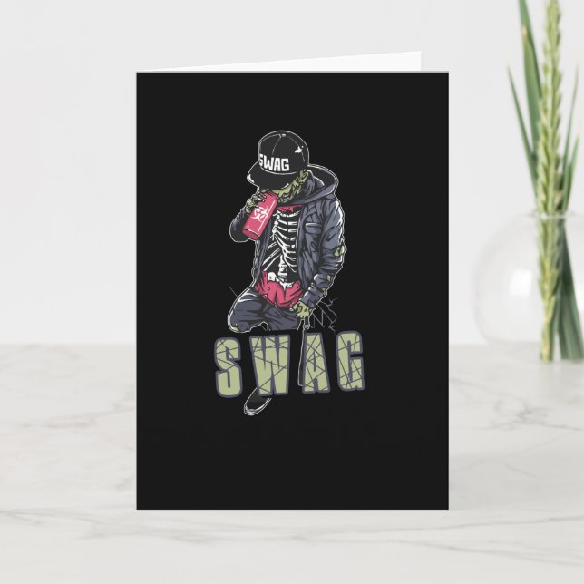 Tarjeta Swag zombie (Anverso)