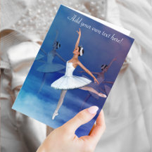 Swan Lake Ballerina - un diseño elegante y femenin