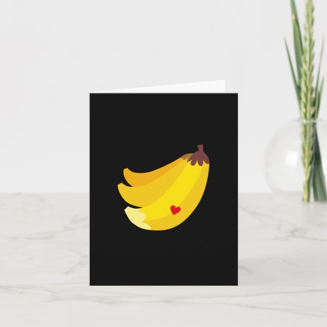 Tarjeta Sweet Bananas Greeting Card (Anverso)