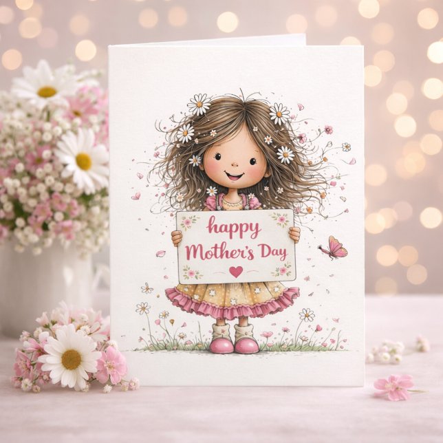 Tarjeta Sweet Blossoms Mother’s Day Card with Poem (Subido por el creador)