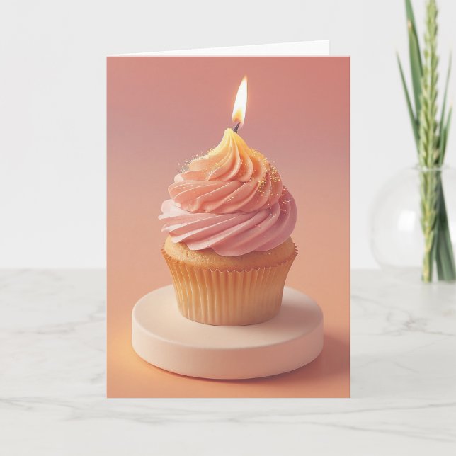 Tarjeta Sweet Celebration for a Birthday Star (Anverso)