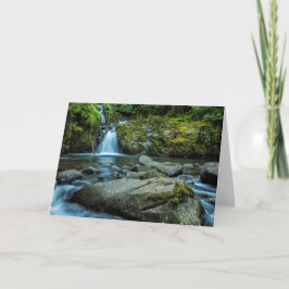 Tarjeta Sweet Creek Falls