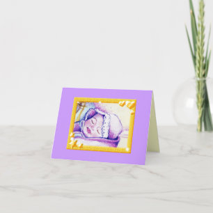 Tarjeta Sweet Dreams Baby Personalizable Notecard