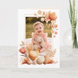 Tarjeta Sweet Easter Photo Card for Grandma and Grandpa