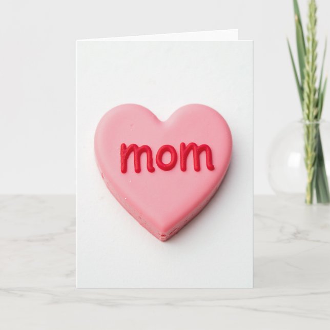 Tarjeta Sweet Mom Heart Treat Card (Anverso)