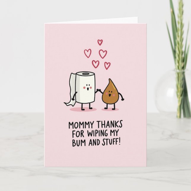 Tarjeta Sweet Mommys Day Hearts Card (Anverso)