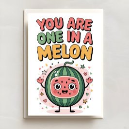 Tarjeta Sweet One in a Melon Birthday Card