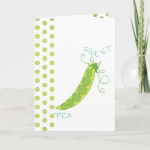 Tarjeta Sweet Pea