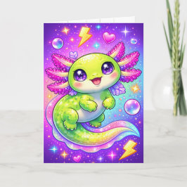 Tarjeta Sweet Pink and Purple Birthday Card for Girls