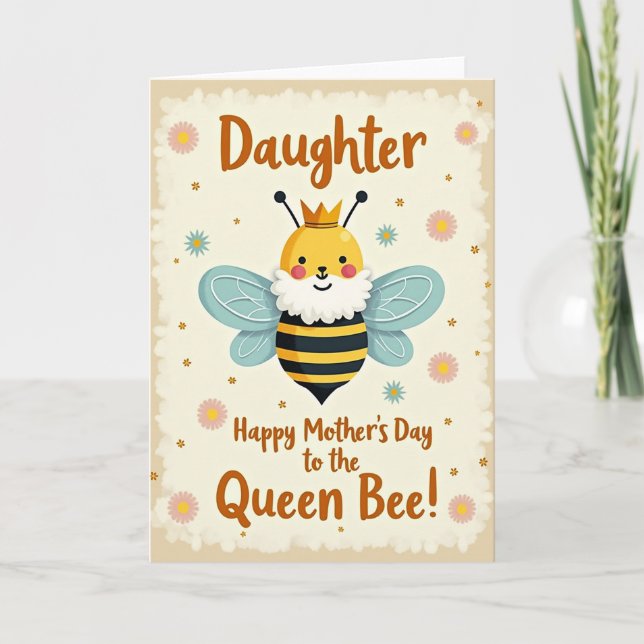 Tarjeta Sweet Queen Mothers Day Card (Anverso)