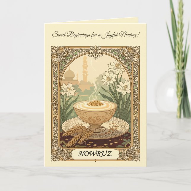 Tarjeta Sweet Traditions The Symbolism of Samanu (Anverso)