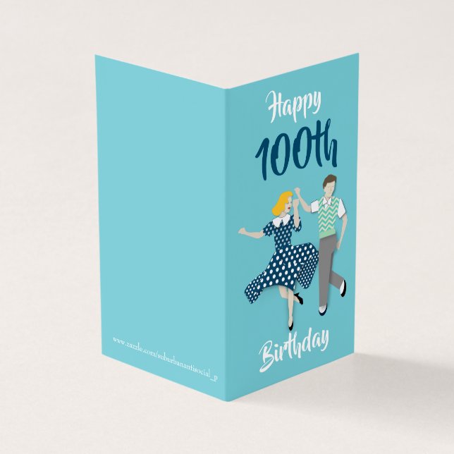 Tarjeta Swing Dance (Exterior)