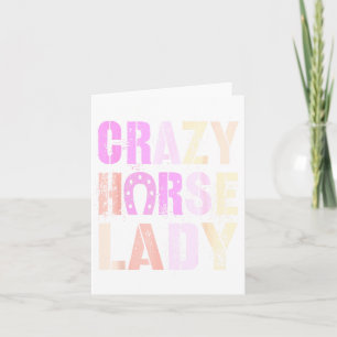 Tarjeta Sy 2026 Dama de Crazy Horse con Energía Lunar Pote