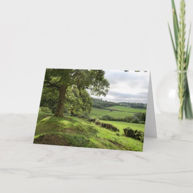 Tarjeta Sycharth en Powys, País de Gales, durante (Anverso)