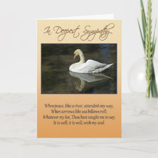 Tarjeta Sympathy Card