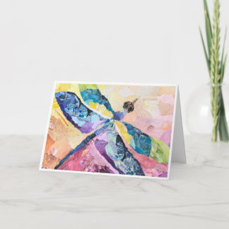 Tarjeta Sympathy Card Featuring a Dragonfly