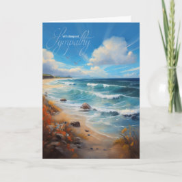 Tarjeta Sympathy Coastal Flight with Seagull