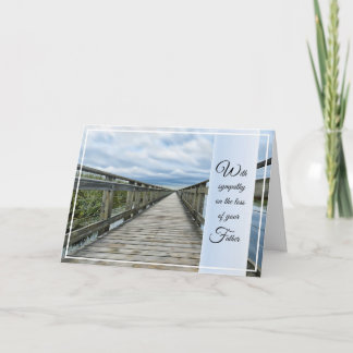 Tarjeta Sympathy on the Loss of Your Father Card