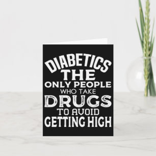 Tarjeta T1d Diabética Tipo 1 Sensibilización sobre la diab