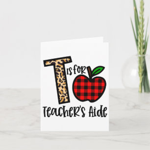 Tarjeta T es para el profesor un divertido Ck para el prof