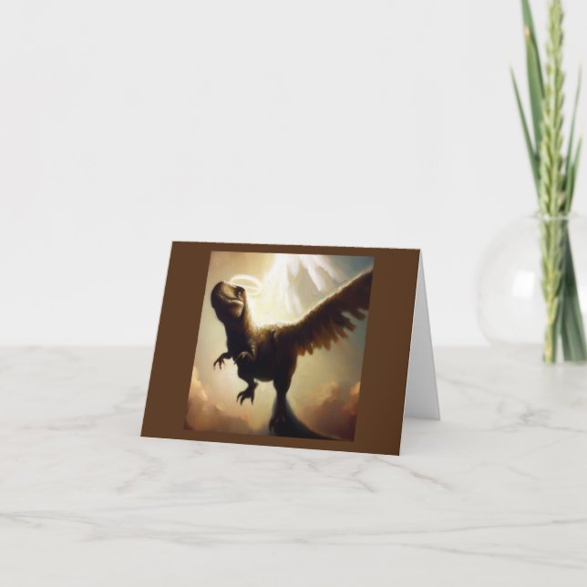 Tarjeta T Rex Angel (Anverso)
