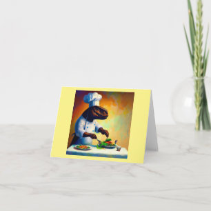 Tarjeta T Rex Chef