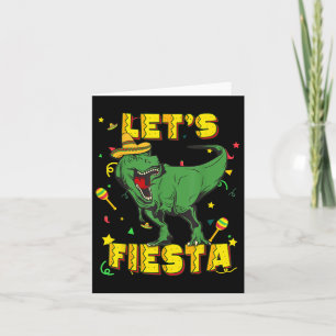Tarjeta T Rex Cinco De Mayo Shirt Tyrannosaurus Dinosaur L