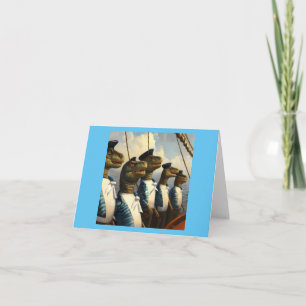 Tarjeta T Rexs Sailors