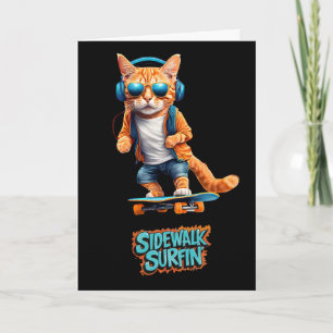 Tarjeta Tabby Skateboard