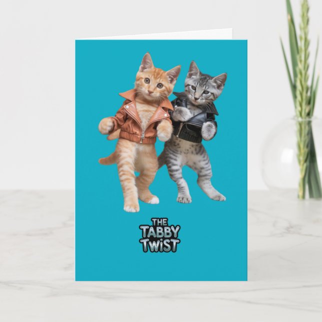 Tarjeta Tabby Twist (Anverso)