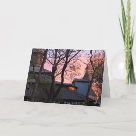 Tarjeta Tabernáculo e Iglesia Amanecer - Viñedo de Martha