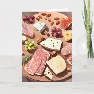 Tarjeta Tabla de fiambres Cocina y Comedor Cocina