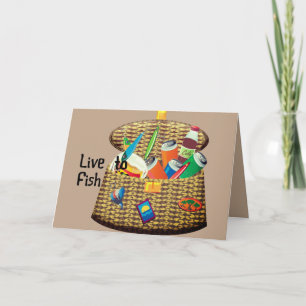 Tarjeta Tackle el oro gráfico en vivo a Fish Gear Digital