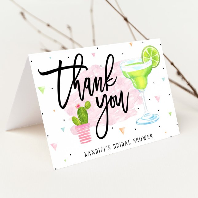 Tarjeta Taco Bout Love Bridal Shower Fiesta Gracias  (Subido por el creador)