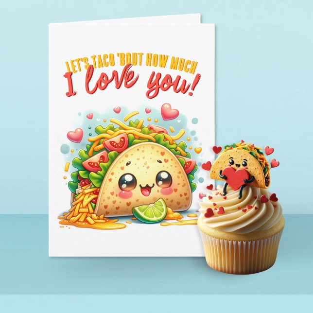 Tarjeta Taco, ¿cuánto te quiero divertida? (Subido por el creador)