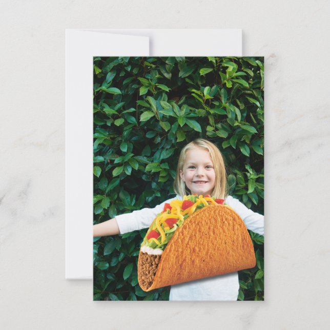 Tarjeta Taco de prueba (Anverso)