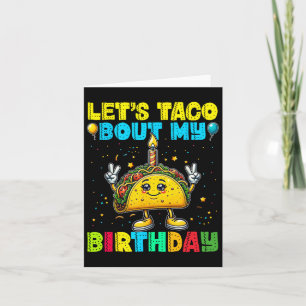 Tarjeta Taco por mi Fiesta Bo