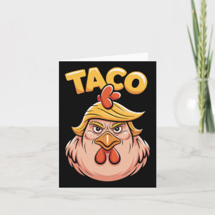 Tarjeta Taco Trump siempre elimina el humor político