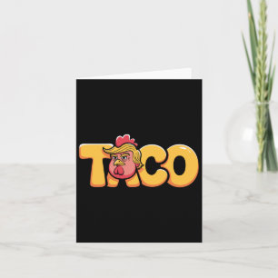 Tarjeta Taco Trump siempre elimina el humor político