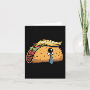Tarjeta Taco Trump siempre elimina el humor político