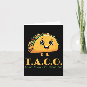 Tarjeta Taco Trump siempre expulsa a divertidos Chistes de