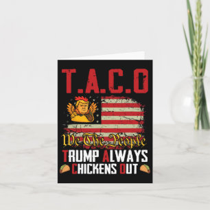 Tarjeta Taco Trump siempre se esfuma para irse a Taco