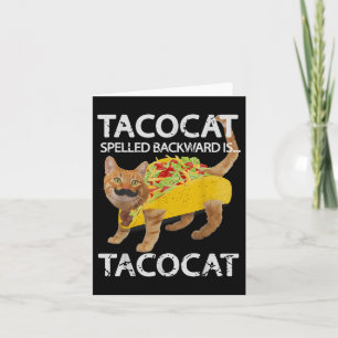 Tarjeta Tacocat Funny Cat Taco Lover Tee Kitty Tacos Shirt