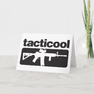 Tarjeta Tacticool - negro