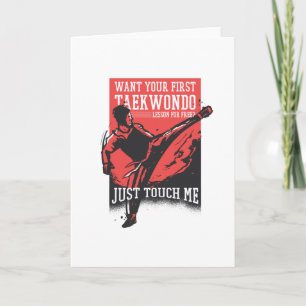 Tarjeta Tae Kwon Do