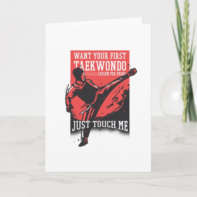 Tarjeta Taekwondo (Anverso)