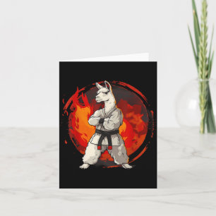 Tarjeta Taekwondo Alpaca Artes Marciales Judo Kickboxing