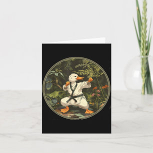 Tarjeta Taekwondo Pato Bosque Judo Pato Pato Aficionado Ma