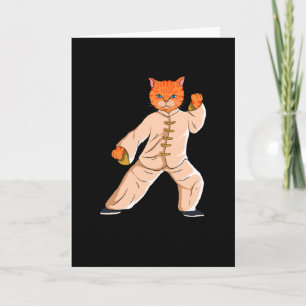 Tarjeta Tai Chi Instructor Tai Chi Cat